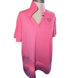 Sport Dri size XL Pickleball Collared Activewear Short Sleeve Top Shirt